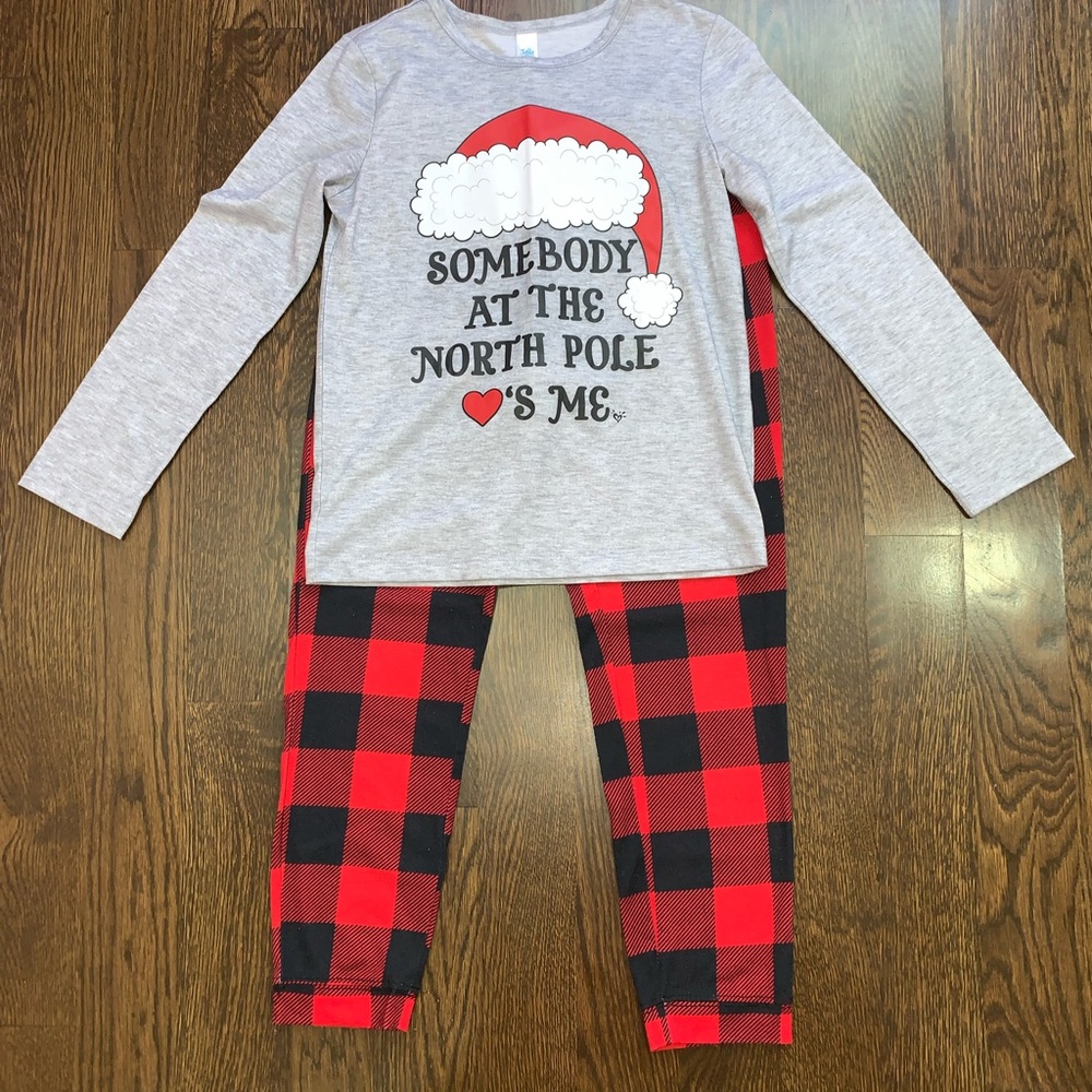 Girl’s Christmas Pajama Set